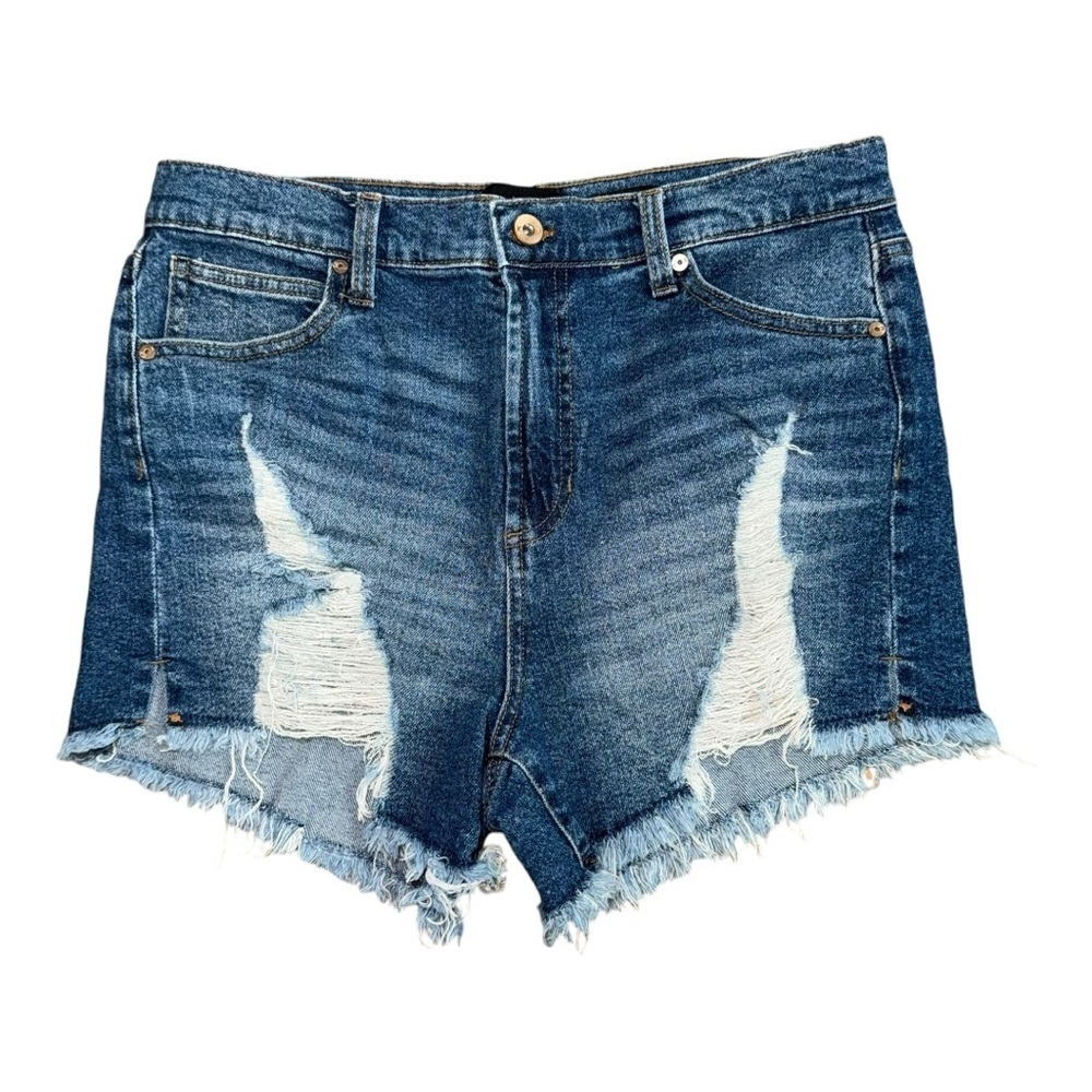 KENDALL + KYLIE The Icon Distressed Denim Shorts 30 NWOT
